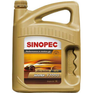 Моторне масло SINOPEC JUSTAR J700U 0W-20 4л